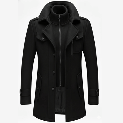 KLANKO Milano Coat – Business-Stil, warme Eleganz.