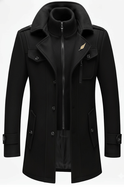 KLANKO Milano Coat – Business-Stil, warme Eleganz.