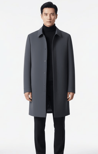 KLANKO – Herren-Daunenmantel mit abnehmbarer Wattierung