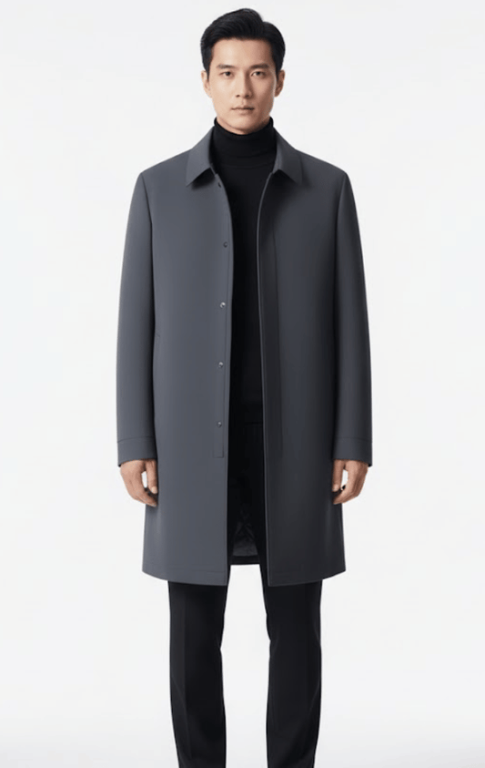 KLANKO – Herren-Daunenmantel mit abnehmbarer Wattierung