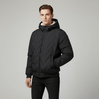 KLANKO Winter Flow – Steppjacke mit Kapuze