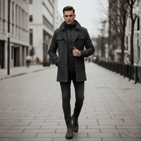 KLANKO Milano Coat – Business-Stil, warme Eleganz.