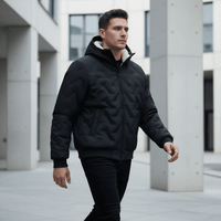 KLANKO Winter Flow – Steppjacke mit Kapuze