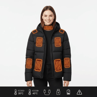 KLanko ThermoCore Jacket – Heizbare Winterjacke mit wiederaufladbarem System