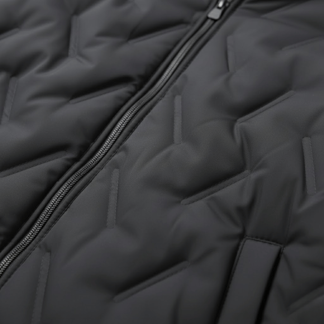 KLANKO Winter Flow – Steppjacke mit Kapuze