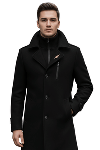 KLANKO Milano Coat – Business-Stil, warme Eleganz.