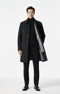 KLANKO – Herren-Daunenmantel mit abnehmbarer Wattierung