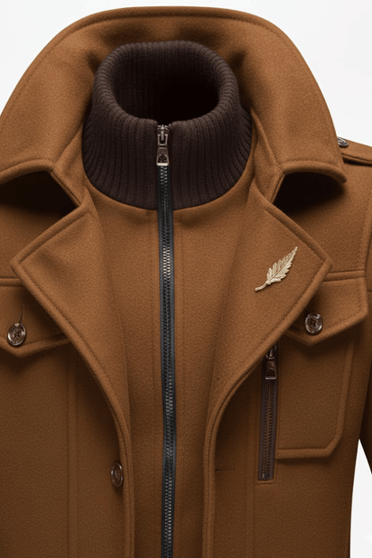 KLANKO Milano Coat – Business-Stil, warme Eleganz.