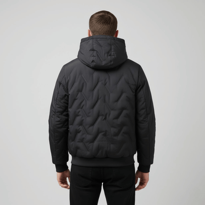 KLANKO Winter Flow – Steppjacke mit Kapuze