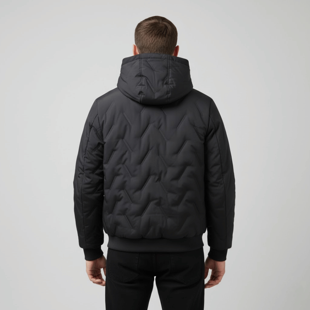 KLANKO Winter Flow – Steppjacke mit Kapuze