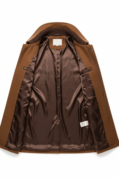 KLANKO Milano Coat – Business-Stil, warme Eleganz.