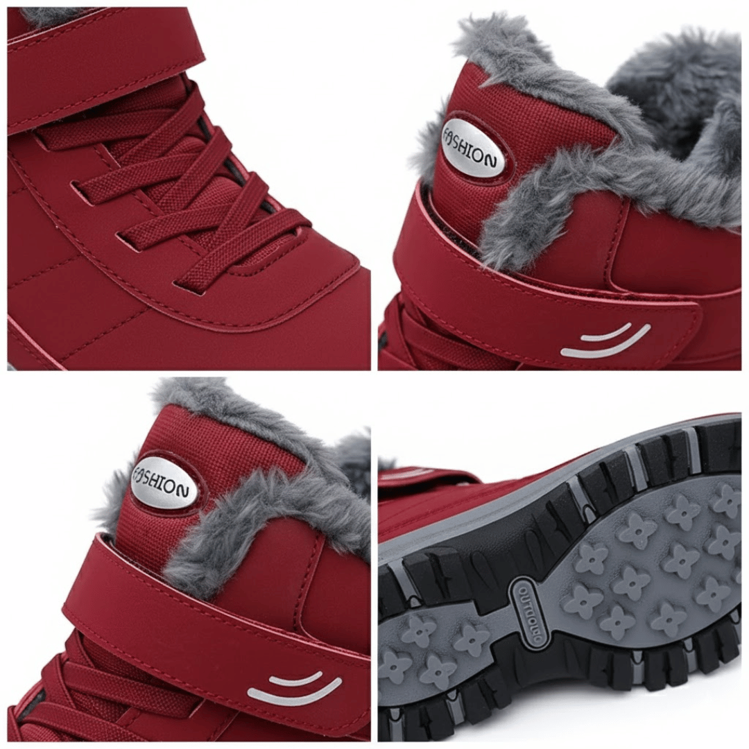 KLANKO IceHaven™-Gefütterte Winterstiefel mit rutschfester Sohle