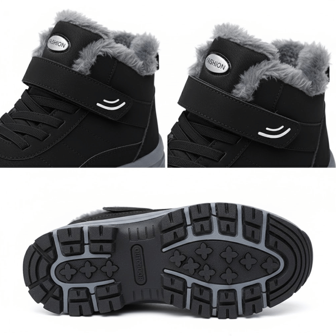 KLANKO IceHaven™-Gefütterte Winterstiefel mit rutschfester Sohle