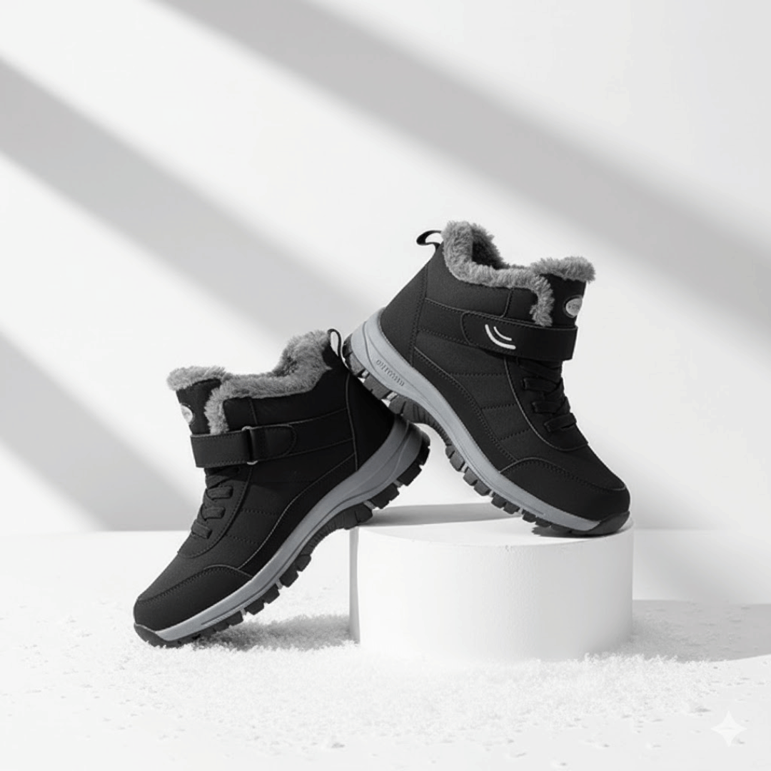 KLANKO IceHaven™-Gefütterte Winterstiefel mit rutschfester Sohle