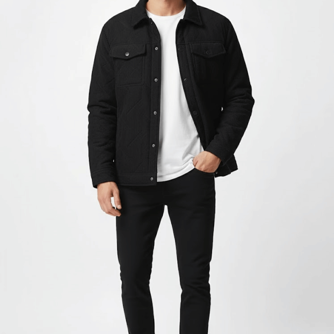 KLANKO Urban Cord – Cordjacke mit warmer Fleece-Innenseite