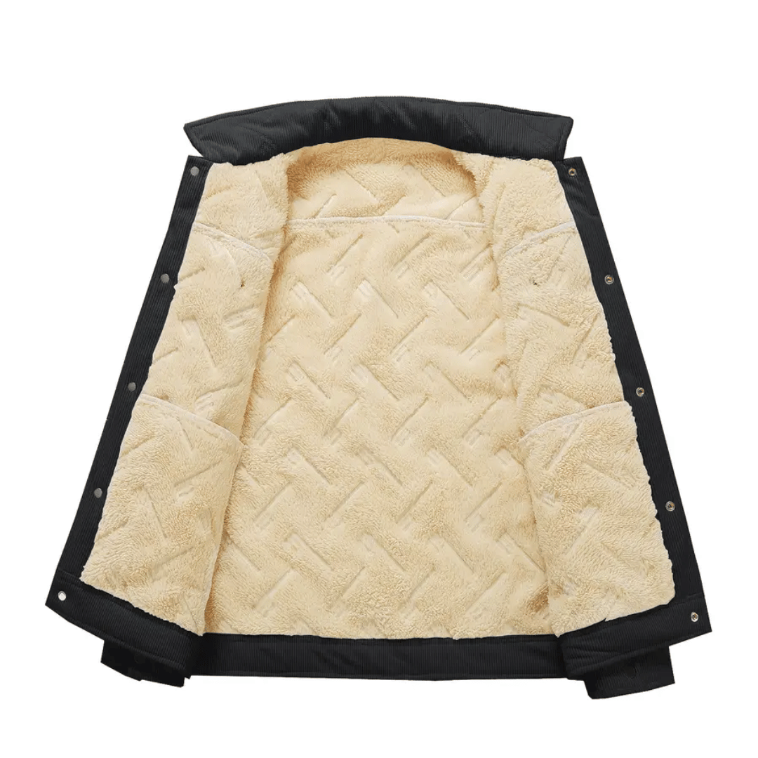 KLANKO Urban Cord – Cordjacke mit warmer Fleece-Innenseite