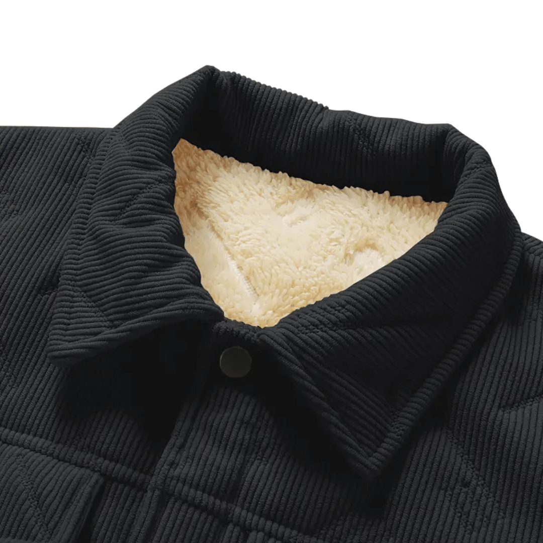 KLANKO Urban Cord – Cordjacke mit warmer Fleece-Innenseite