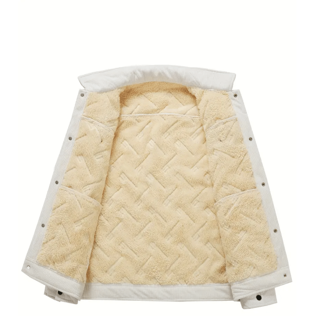 KLANKO Urban Cord – Cordjacke mit warmer Fleece-Innenseite