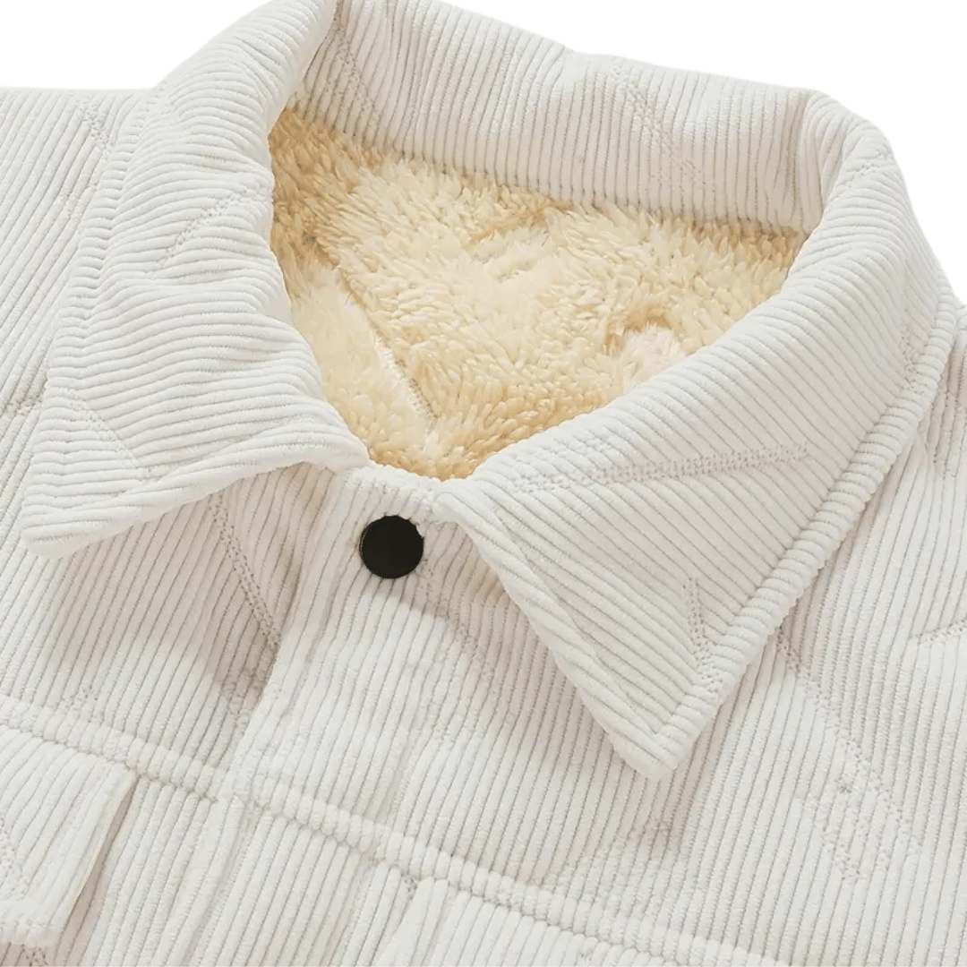 KLANKO Urban Cord – Cordjacke mit warmer Fleece-Innenseite