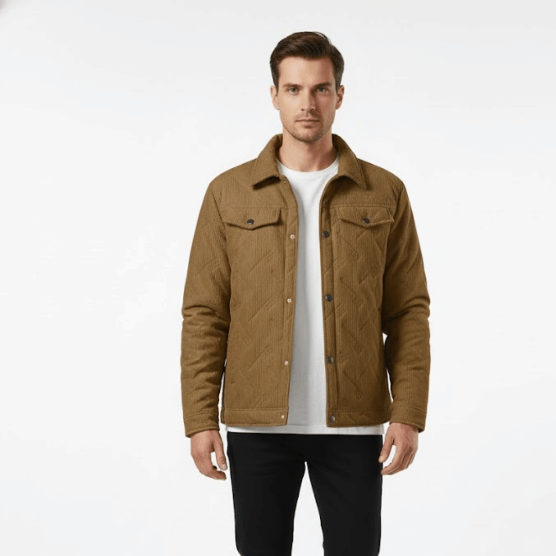 KLANKO Urban Cord – Cordjacke mit warmer Fleece-Innenseite