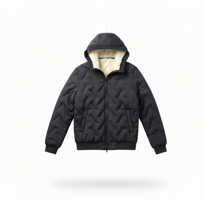 KLANKO Winter Flow – Steppjacke mit Kapuze