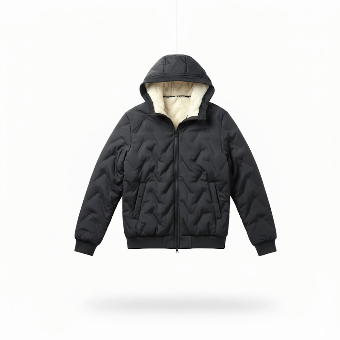 KLANKO Winter Flow – Steppjacke mit Kapuze