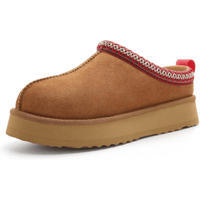 SuèdeWarm™ – Plattform-Hausschuhe aus Wildleder